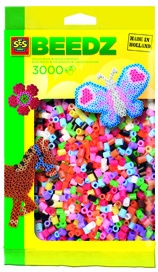 

Koraliki do prasowanek 3000 szt MIX podstawowe Ses