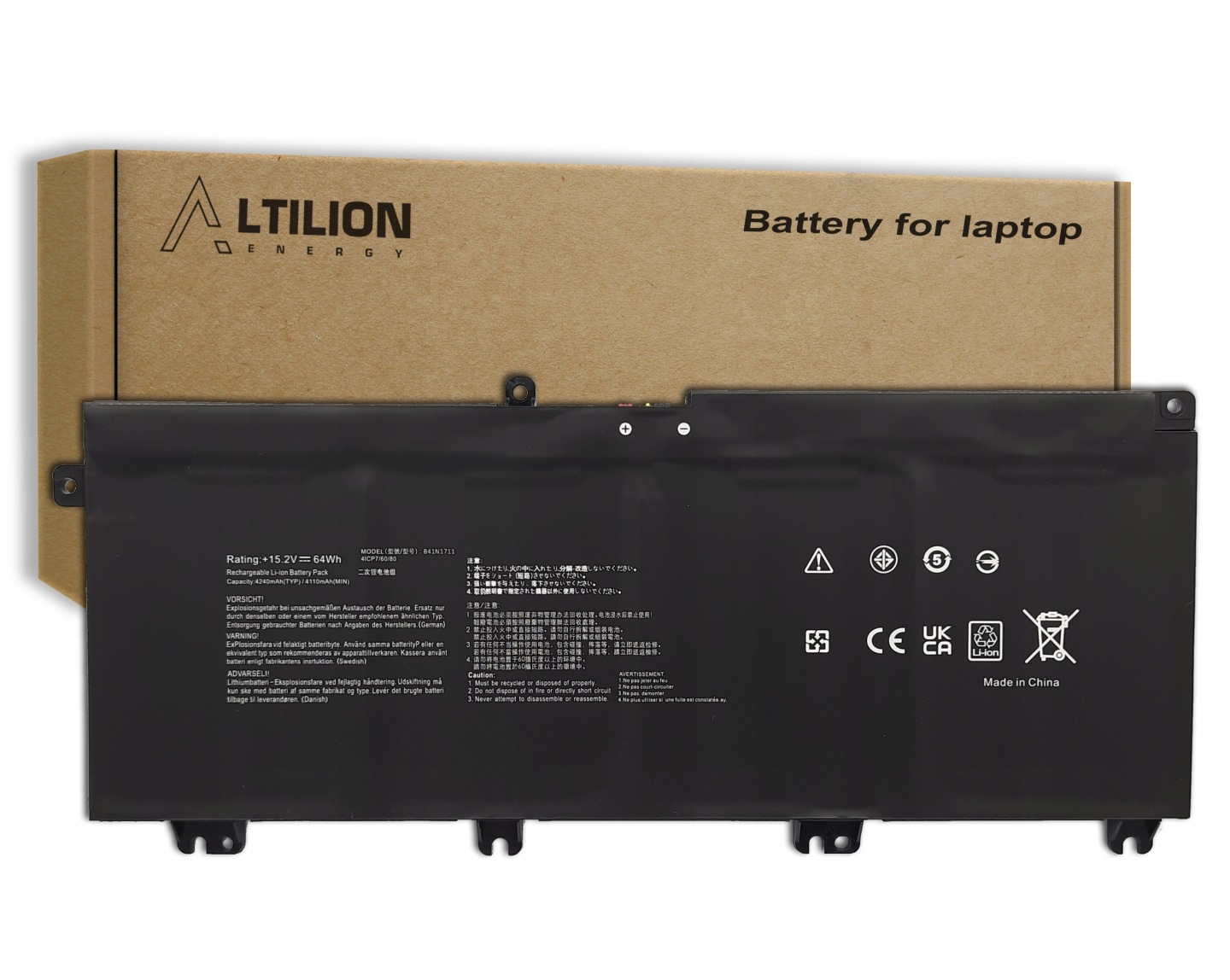 Bateria Altilion Energy B41N1711 Type-A kompatybilna z Asus