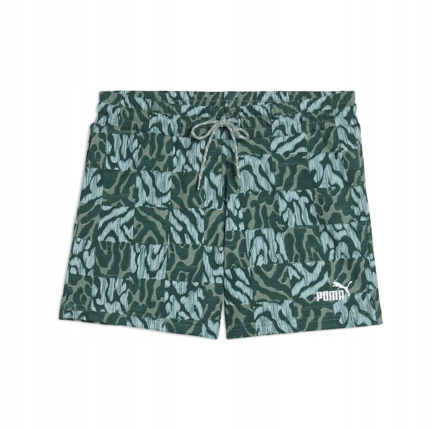 Dámské Kraťasy Ess Graphic Mid-rise Aop Shorts 5