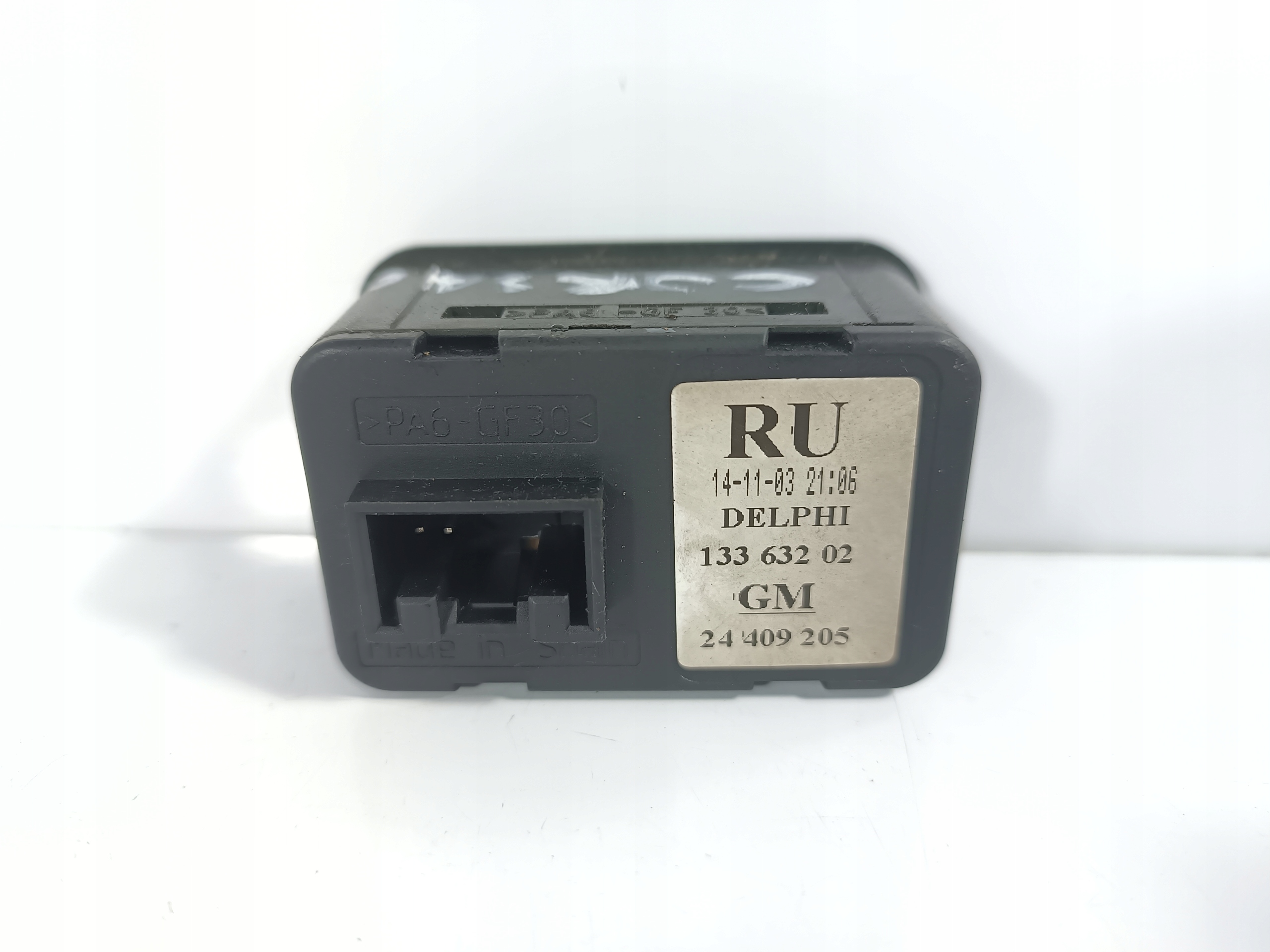 Opel Corsa C 00-06 control panel button windows OE 24409205