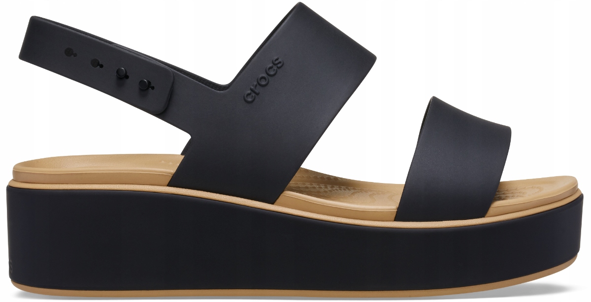 Nazouváky pantofle Crocs Brooklyn Matte Wrap Low Wedge W 211802 38/39