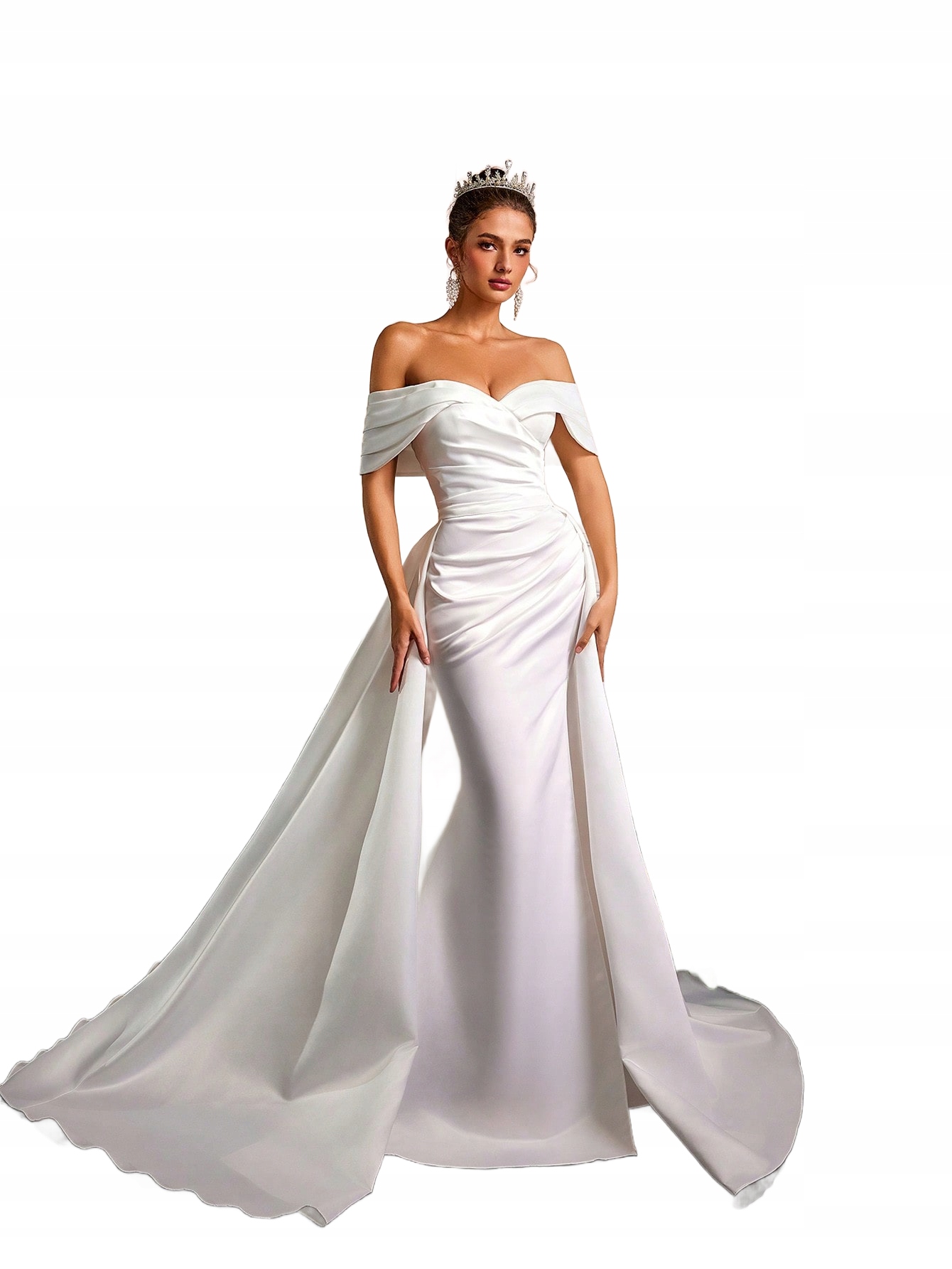 Shein Bílé Do Země, Saténová 40/42 11EA