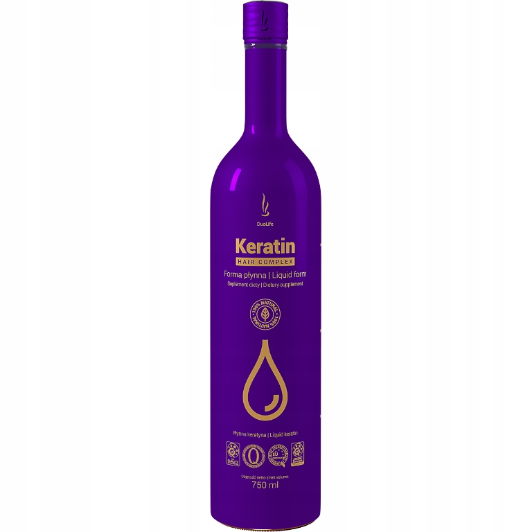 Suplement diety DuoLife Keratin Hair Complex keratyna płyn 750 ml