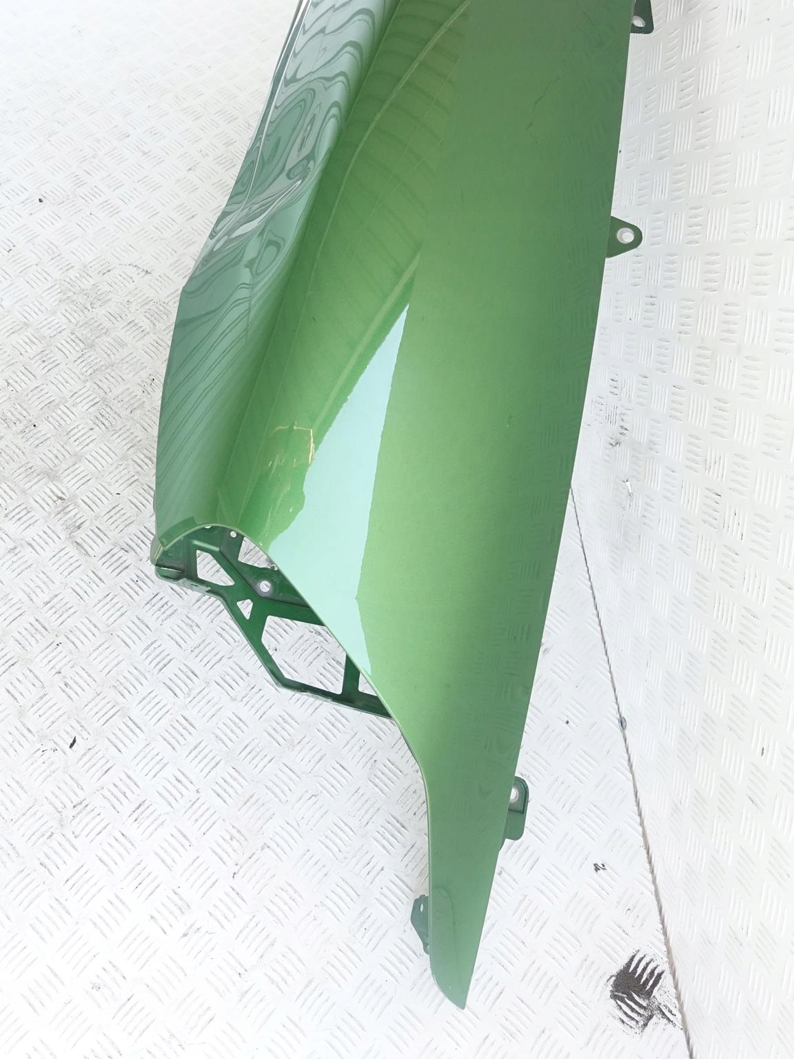 PORSCHE TAYCAN 9J1 fender right front damag..