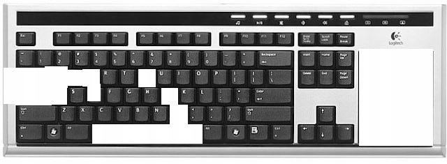 ST45 Klawisz przycisk do Logitech ULTRAX Y-BL49A +Filmik