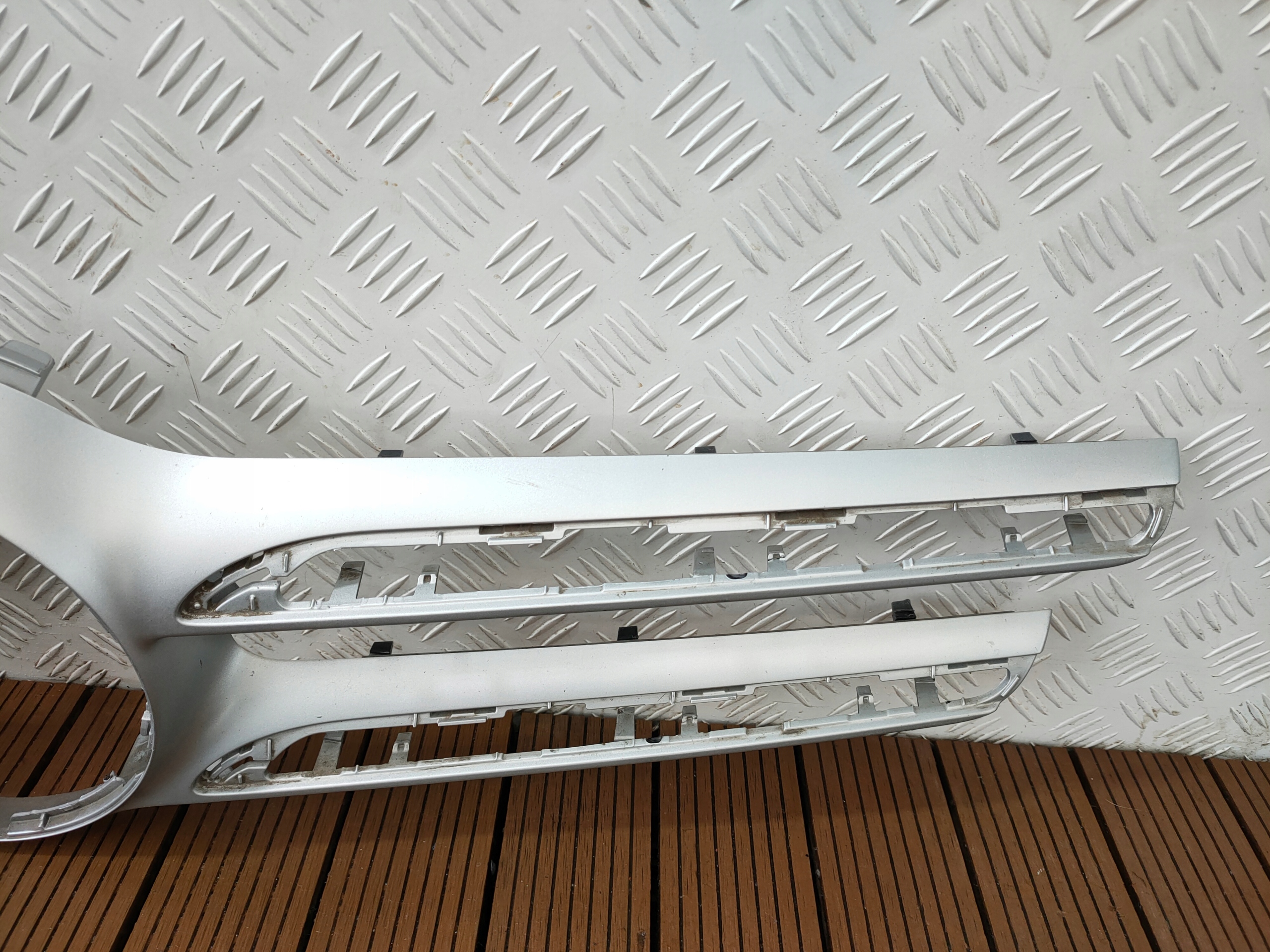 MERCEDES GLC W253 15- grill grille front frame CHROM A2538882223
