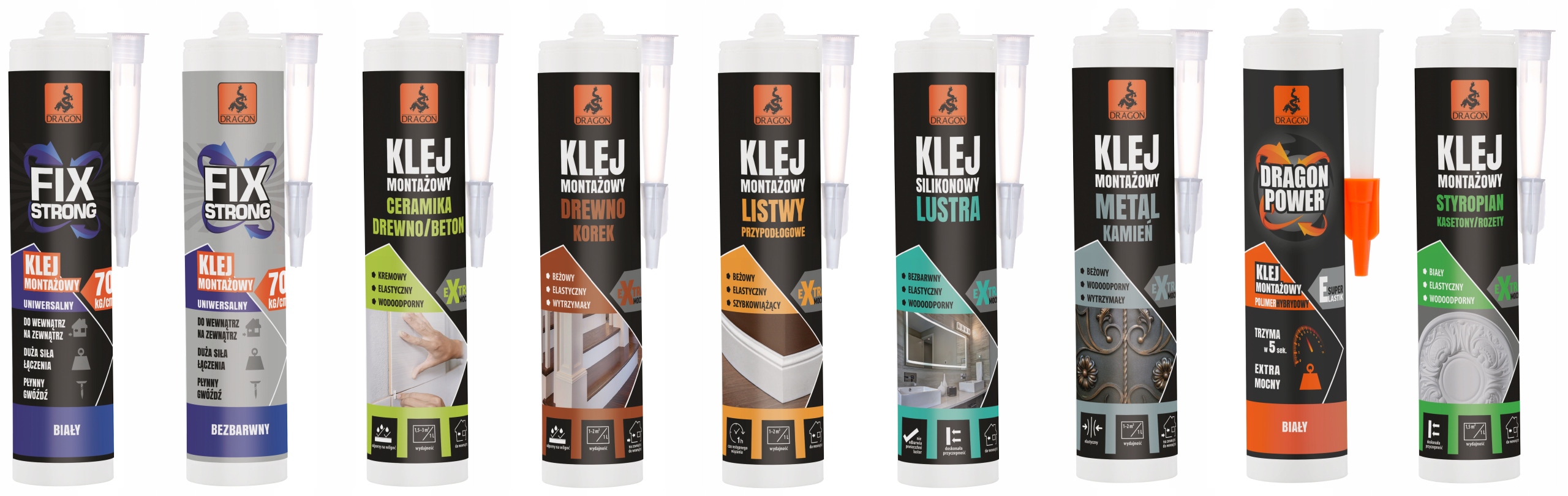 KLEJ MONTAŻOWY METAL KAMIEŃ 280 ML Kod producenta 52493