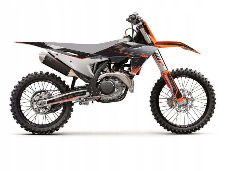 Sada Nálepiek Ktm Sx/sx-f 23, Exc/exc-f 24 Mat Black Ktm