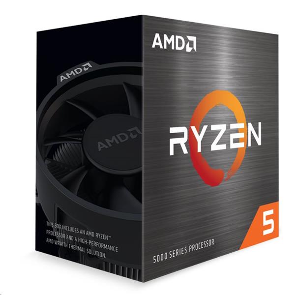 Amd, Ryzen 5 5600X, Processor Box, soc. AM4, 65W, s Wraith Stealth…