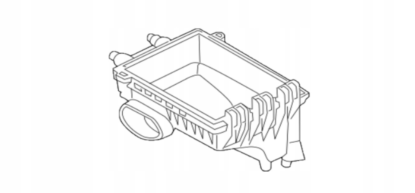 94522422 - TRAX MOKKA КОРПУС ПОВІТРЯНОГО ФІЛЬТРА НИЖНІЙ ОРИГІНАЛ