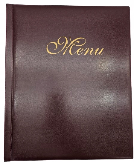 Karta Menu A4 Jadłospis Teczka Karta Dań Marka inny