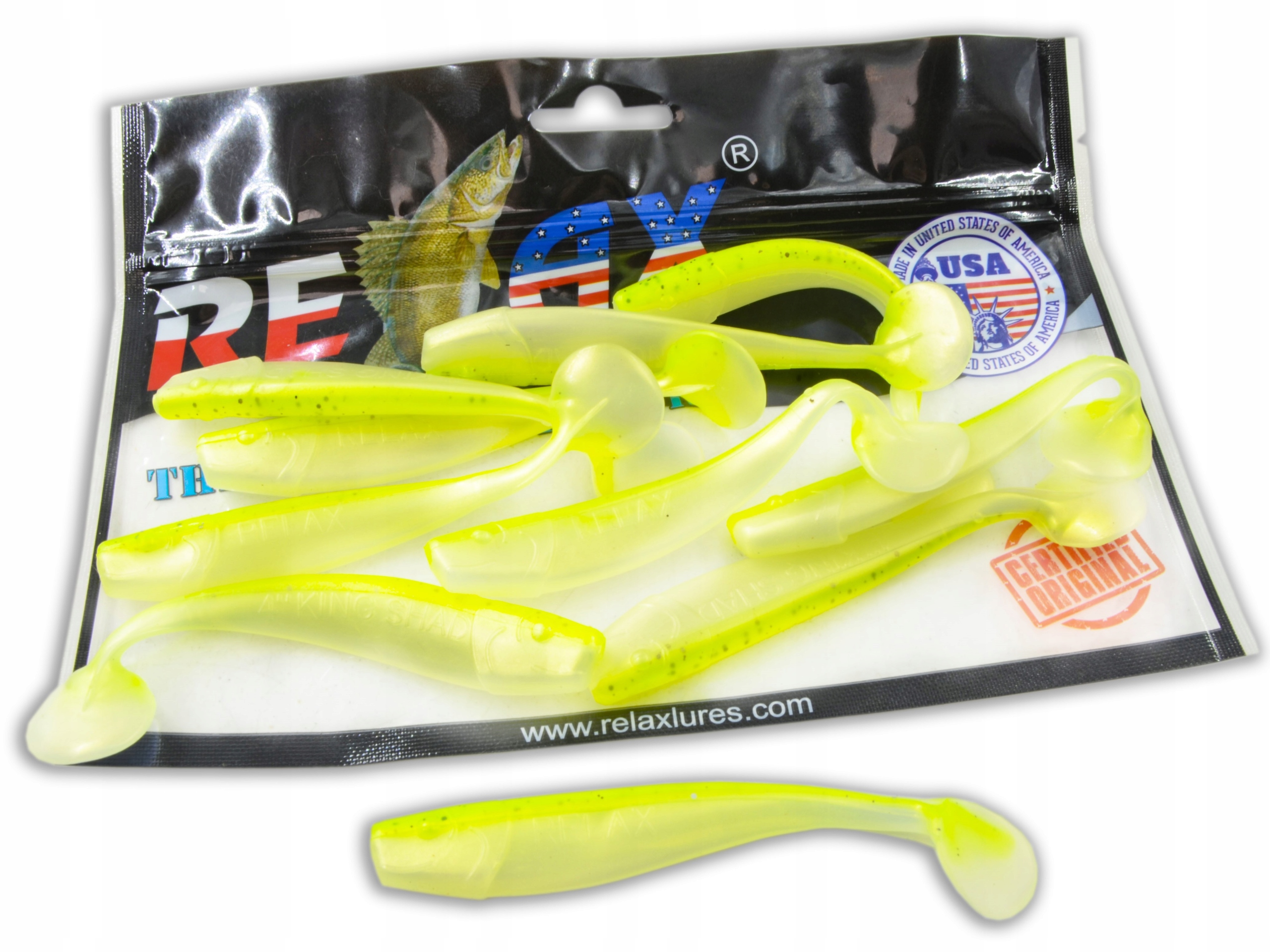 

Relax Guma Na Sandacza King Shad 4'' 11,5cm