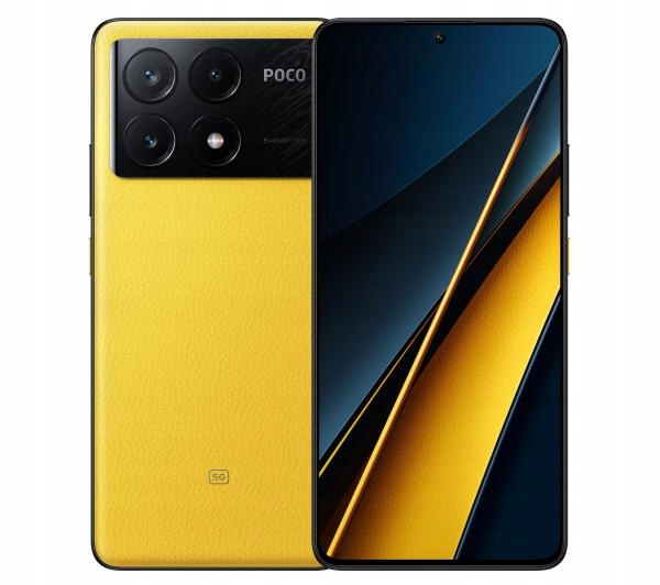 Smartfon POCO X6 Pro 5G 12/512 GB 6,67" 120 Hz 64 Mpix Żółty
