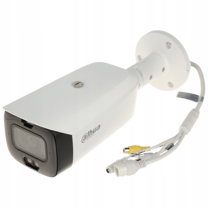 Kamera Ip Zewnętrzna 8Mpx 4K Tubowa Dahua TiOC Full Color 4K Uhdir Led Ai