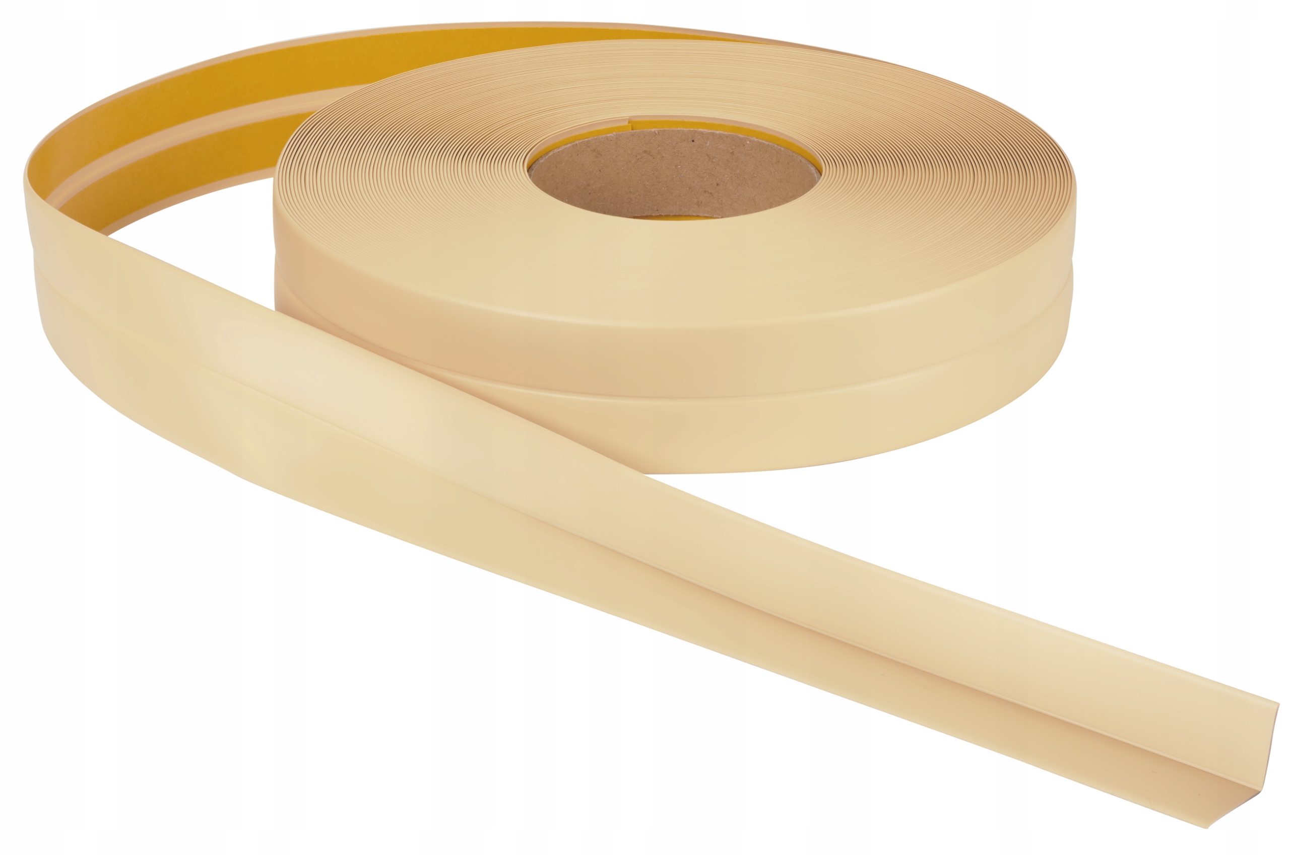 Dokončovací Lišta Elastická Pvc 18x18 25 m Krémový Úhloměr