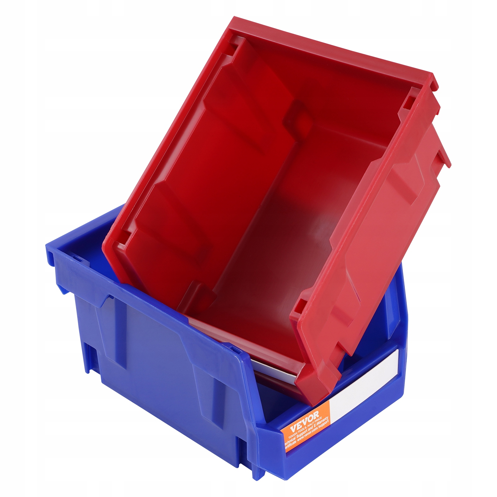Vevor Plastová Úložná Nádoba 24 Kusy Silná Stackable