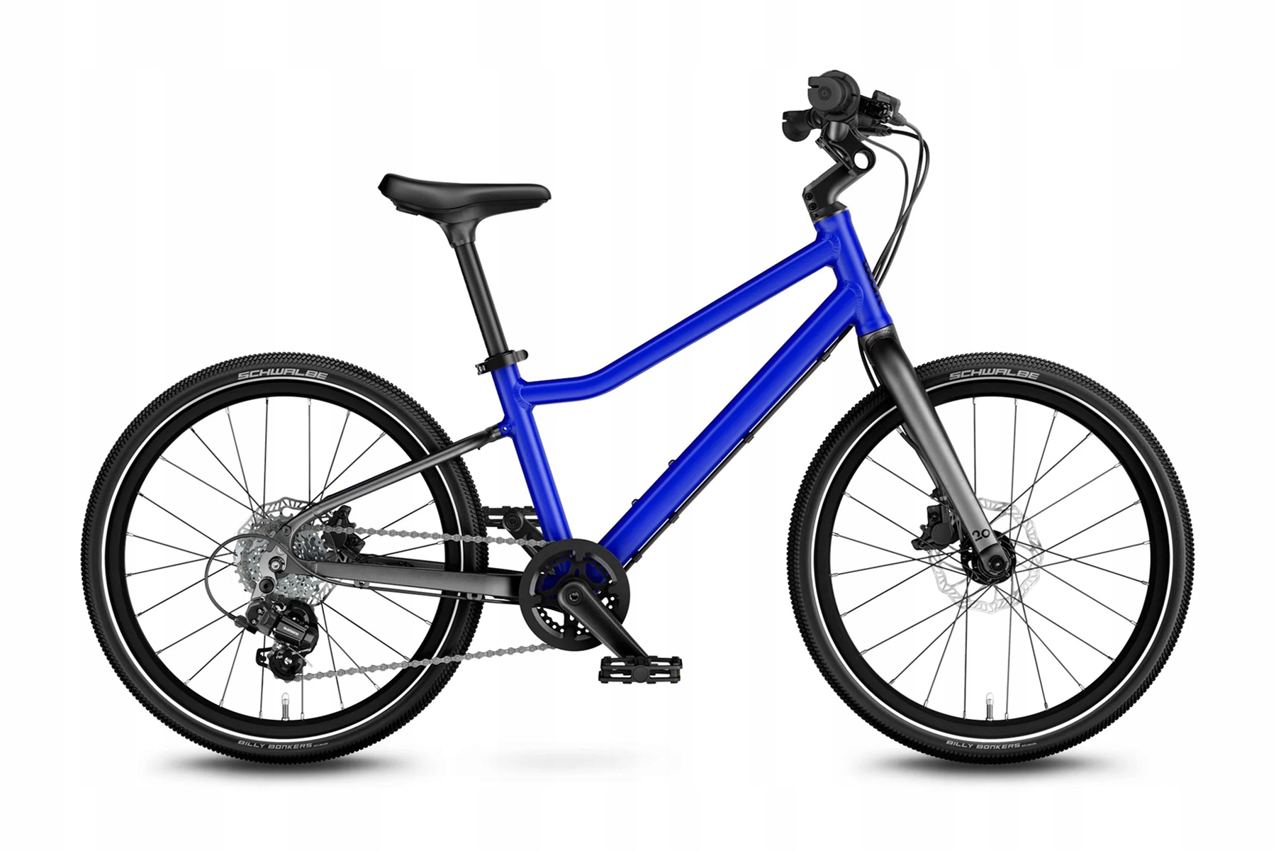 Rower Woom Explore 4 koło 20 " niebieski 2026 złożony i wyregulowany