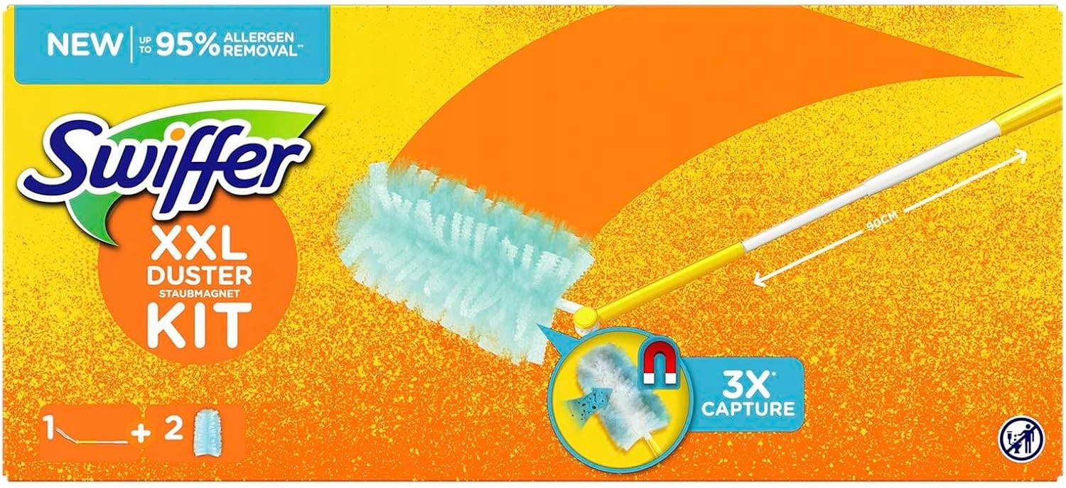 Swiffer Duster Metla na prach s teleskopickým držákem, 2 vložky, 90 cm