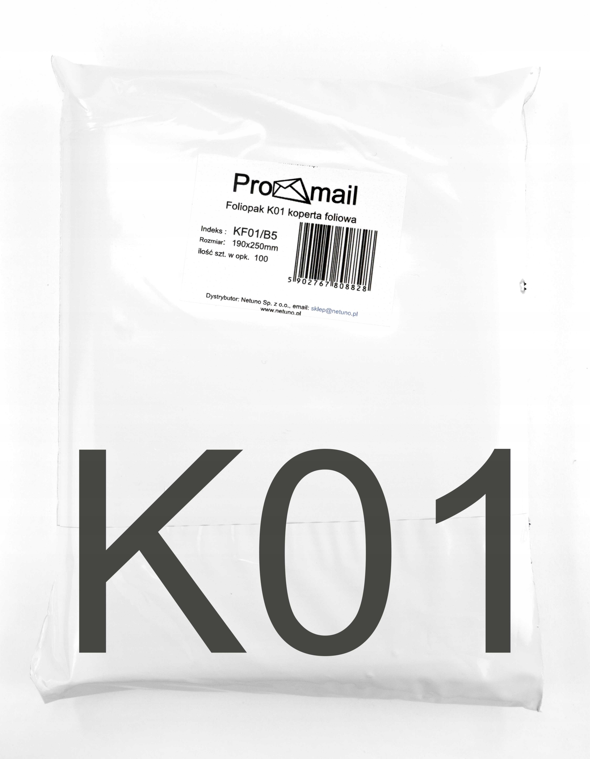 

Foliopaki foliopak kurierskie B5 190x250 100szt.