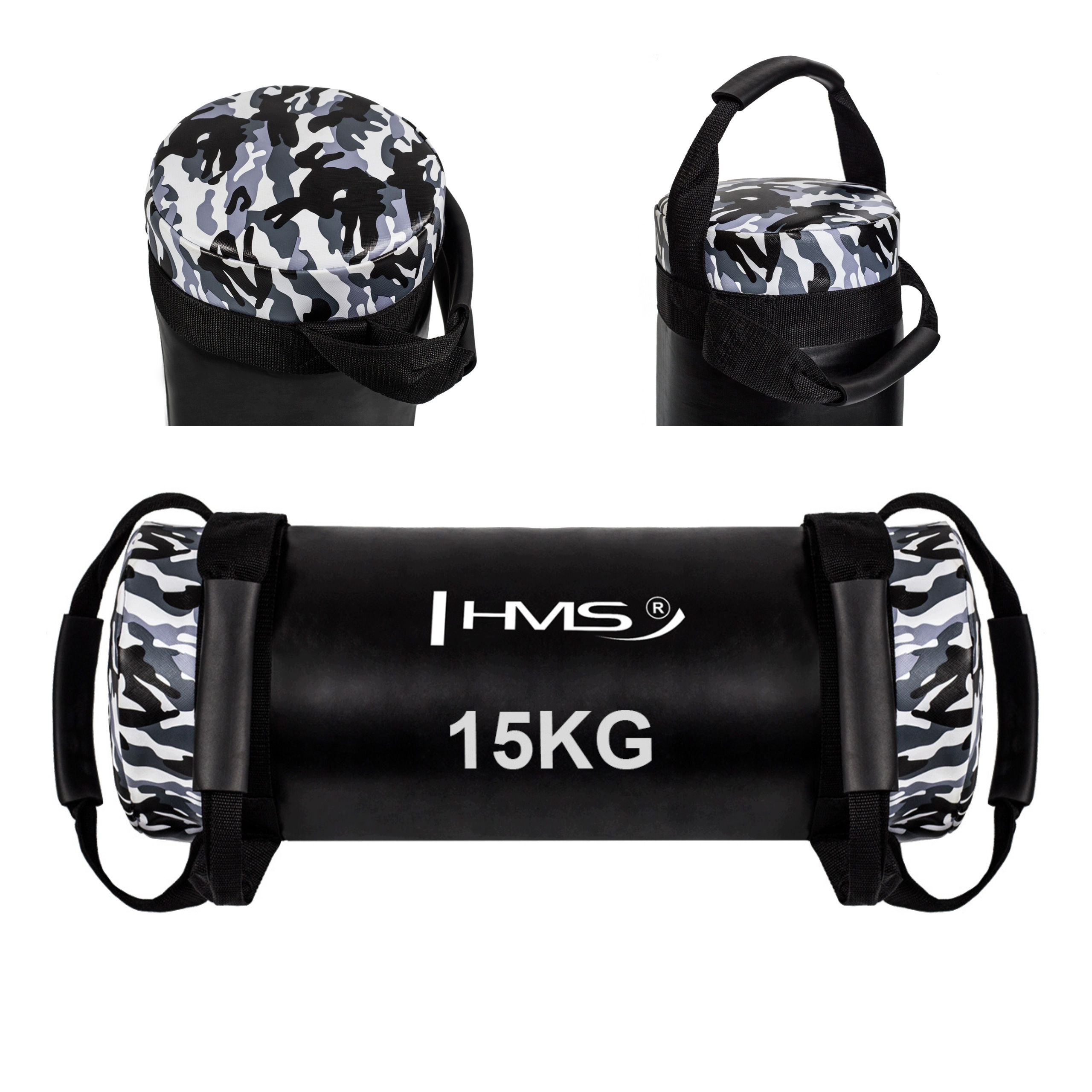 Sandbag pytel s pískem pro silový trénink 15 kg Hms