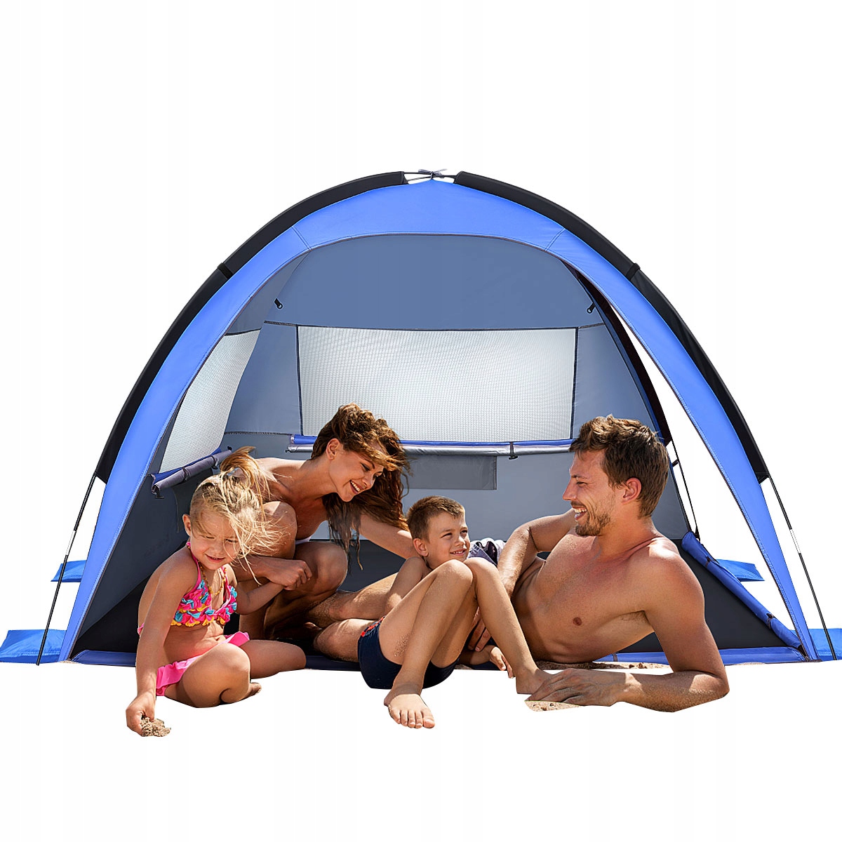 SKŁADANY NAMIOT PLAŻOWY PRZENOŚNE NAMIOTY SCHRONIENIE PRZECIWSŁONECZNE