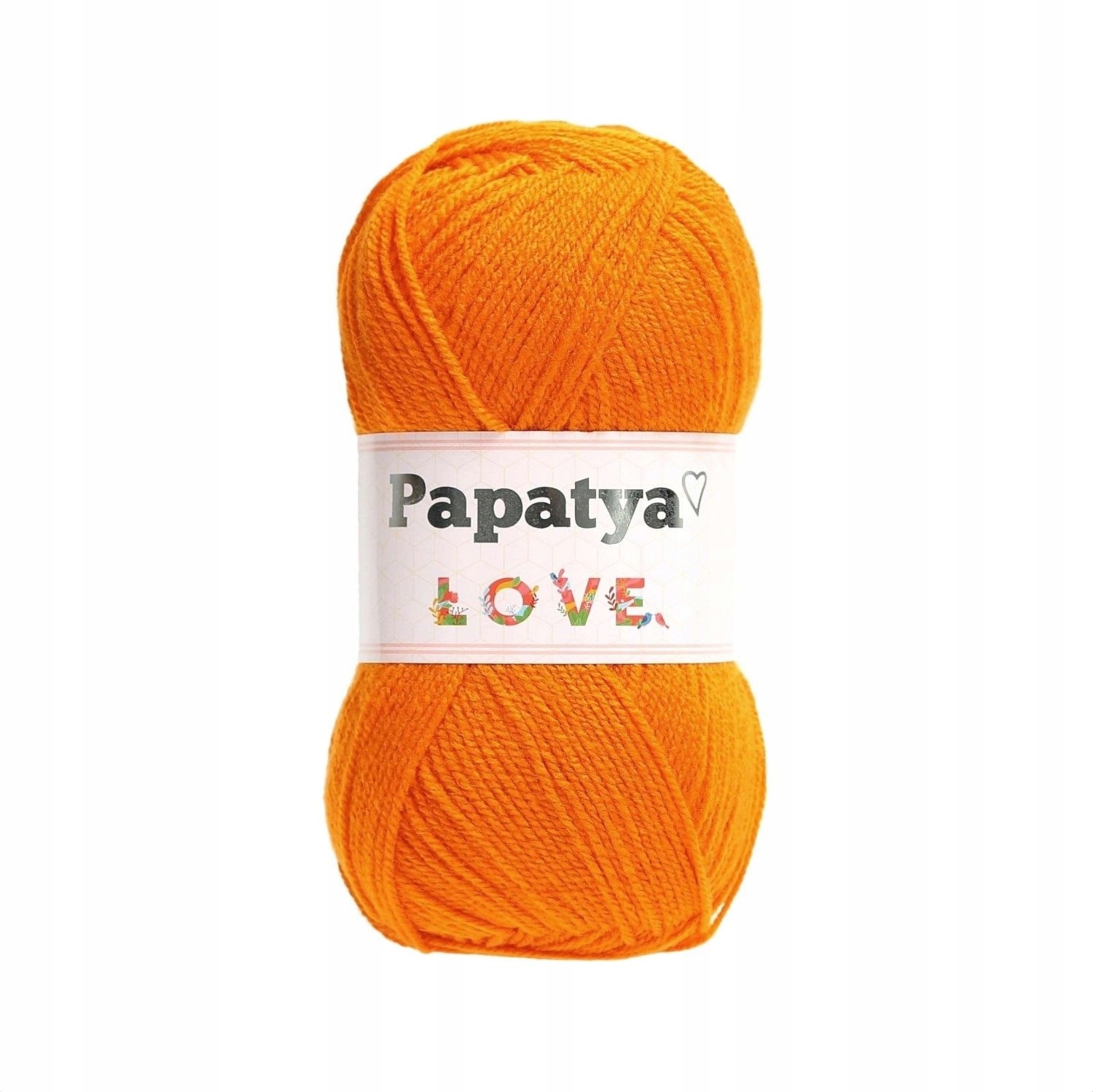 Włóczka Papatya Love Akryl Pomarańczowa 8070