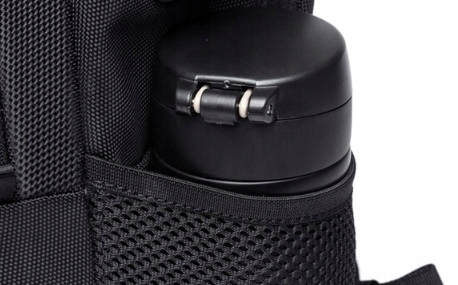 Duży Plecak Męski Czarny Sportowy Szkolny Miejsce na Laptopa 17" + GRATIS Kolekcja Harvard