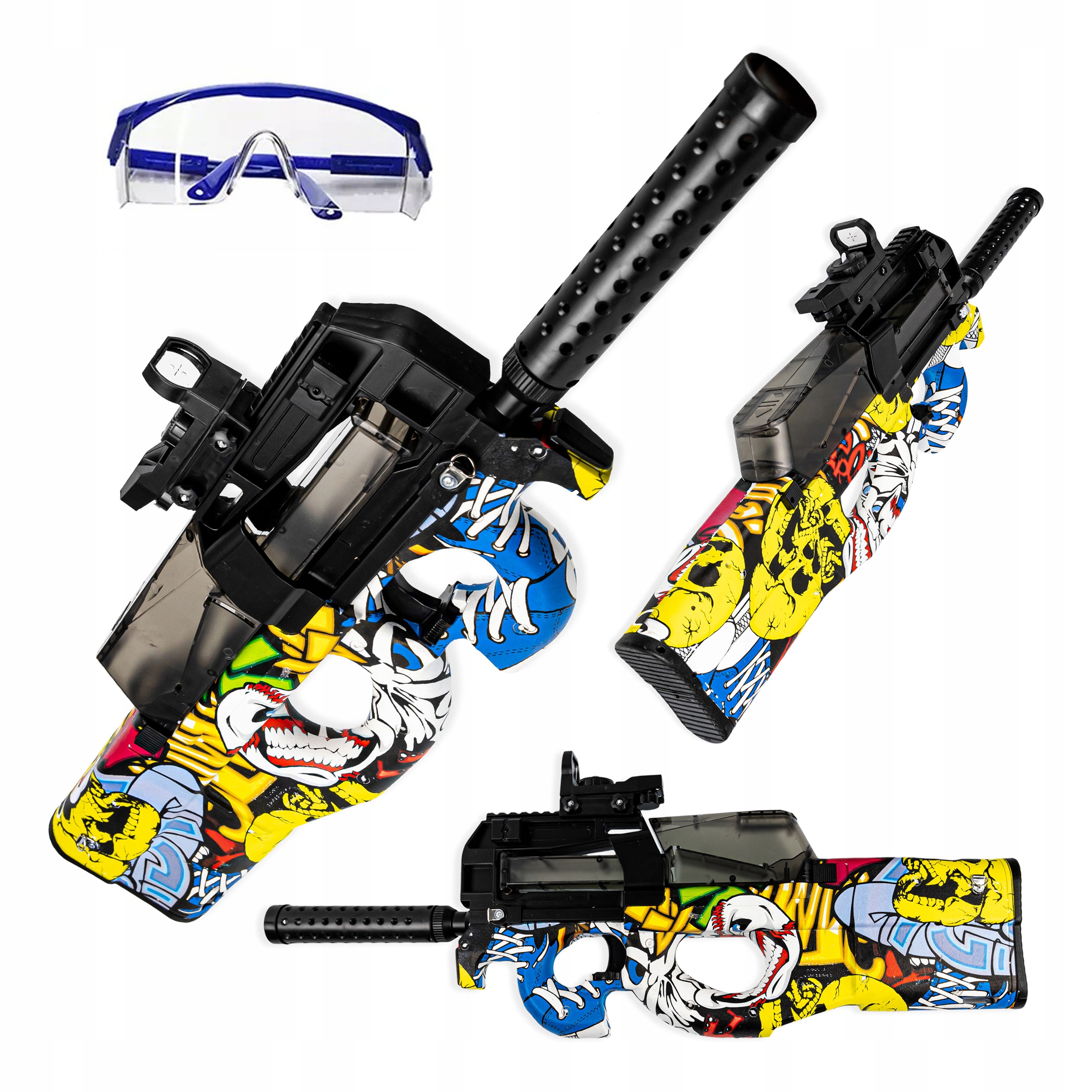 

Pistolet Karabin Automatyczny Na Kulki Żelowe 53cm