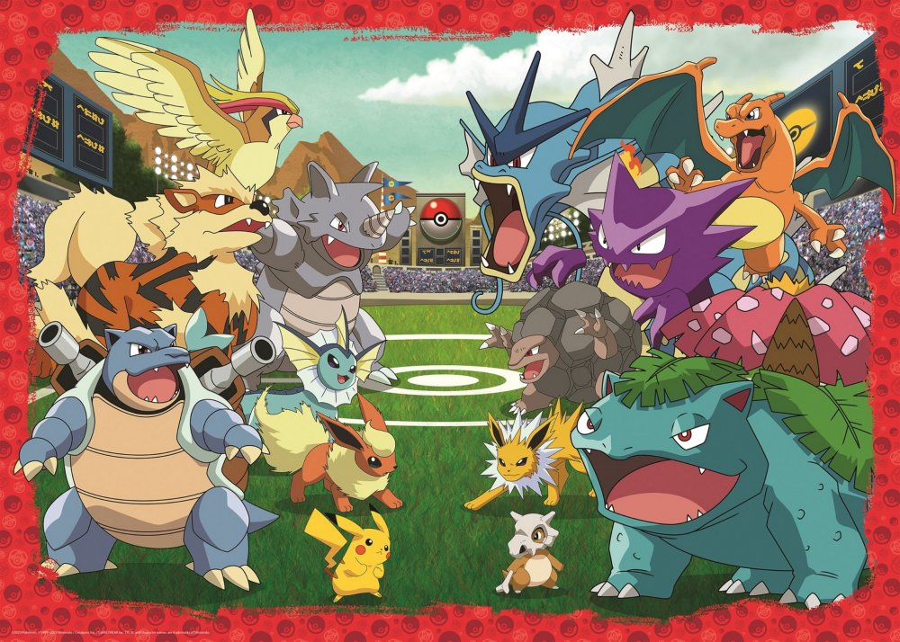 POKEMON OSTATECZNA ROZGRYWKA 1000 EL. RAVENSBURGER Marka Ravensburger