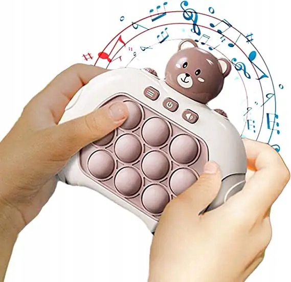 GRA ZRĘCZNOŚCIOWA POP IT ANTYSTRESOWA ELEKTRYCZNA Maksymalna liczba graczy 4