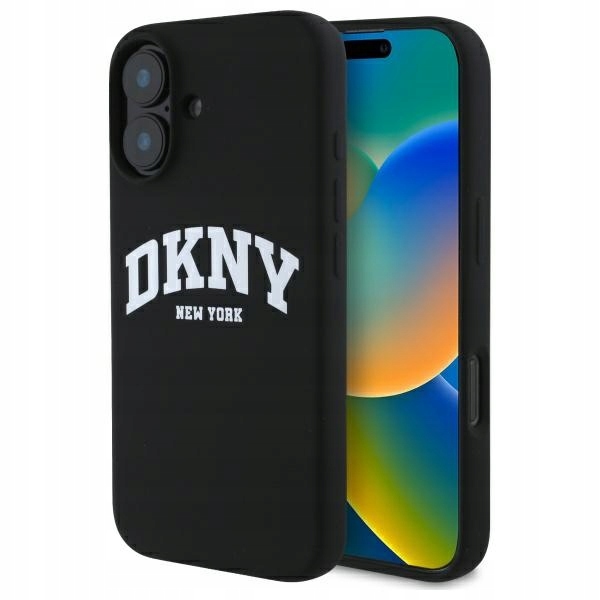Dkny DKHMP16SSNYACH iPhone 16 6.1" černý/black hardcase Silicone Whi