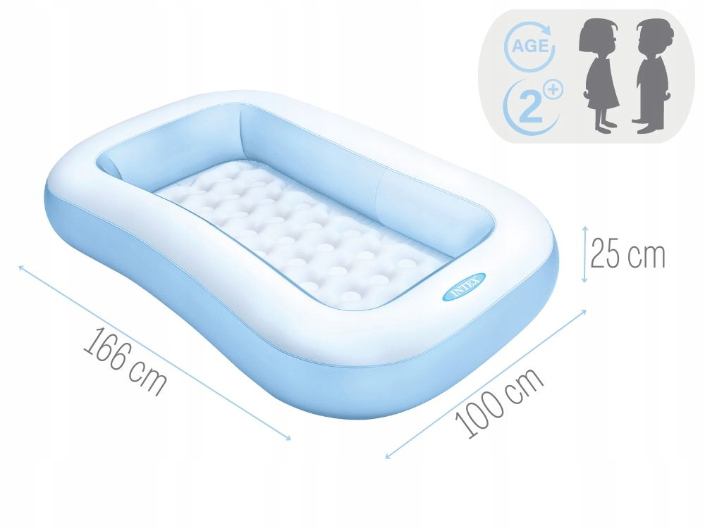 DMUCHANY BASEN OGRODOWY DLA MAŁYCH DZIECI BRODZIK BALKON TARAS DO KĄPIELI Rodzaj dmuchany