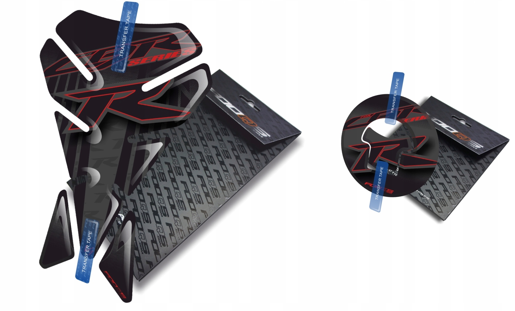 Tank-pad Cap-pad V1 od firmy Fooqs pro Honda Cbr 125 250 Černý