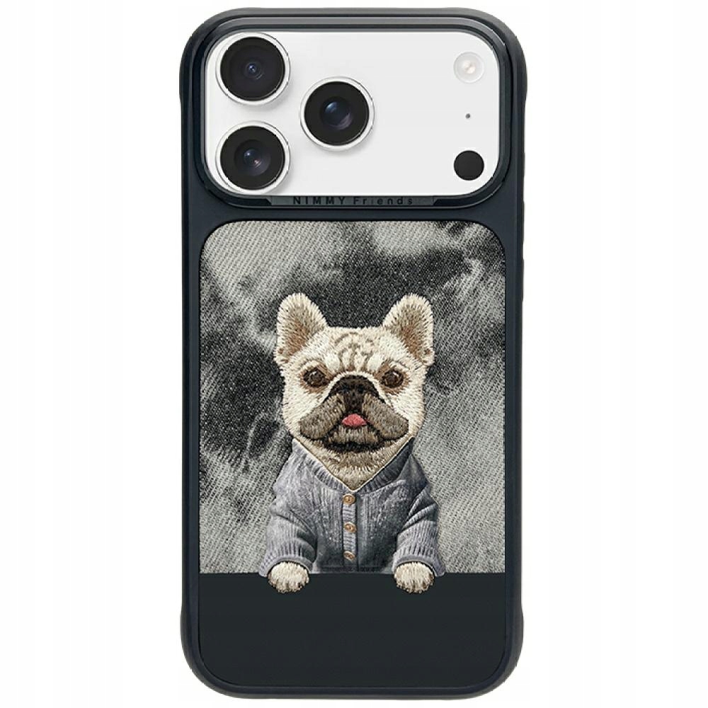 Pouzdro Nimmy Gentle Pets Series Dog MagSafe pro iPhone 17 Pro, černé