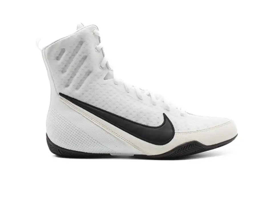 Buty do boksu Nike Machomai Mid 3 biało-czarne |HF7333-101 |42,5