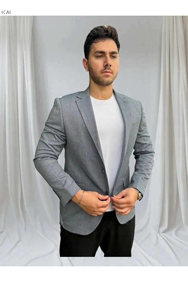 Elegantní Pánské Sako V Minimalistickém Stylu 50 5IA