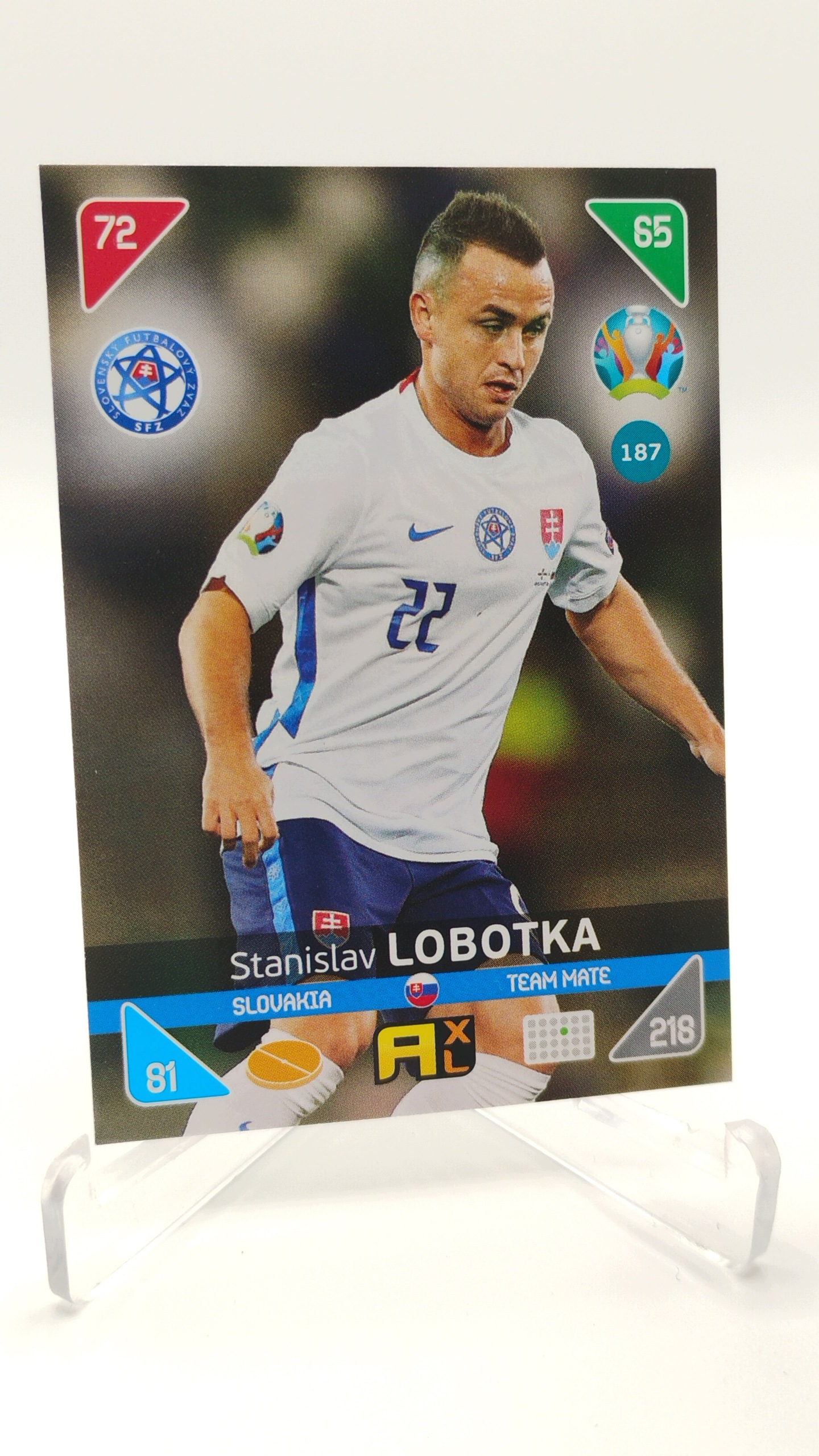 Panini Euro 2020 Kick Off 2021 Team Mate 187 Stanislav Lobotka Słowacja