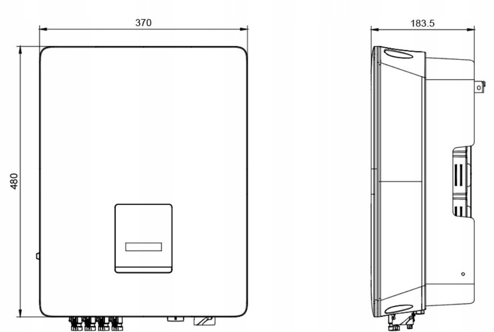 Falownik inwerter FoxEss 3F T5 G3 fotowoltaika Rodzaj elektrownia solarna