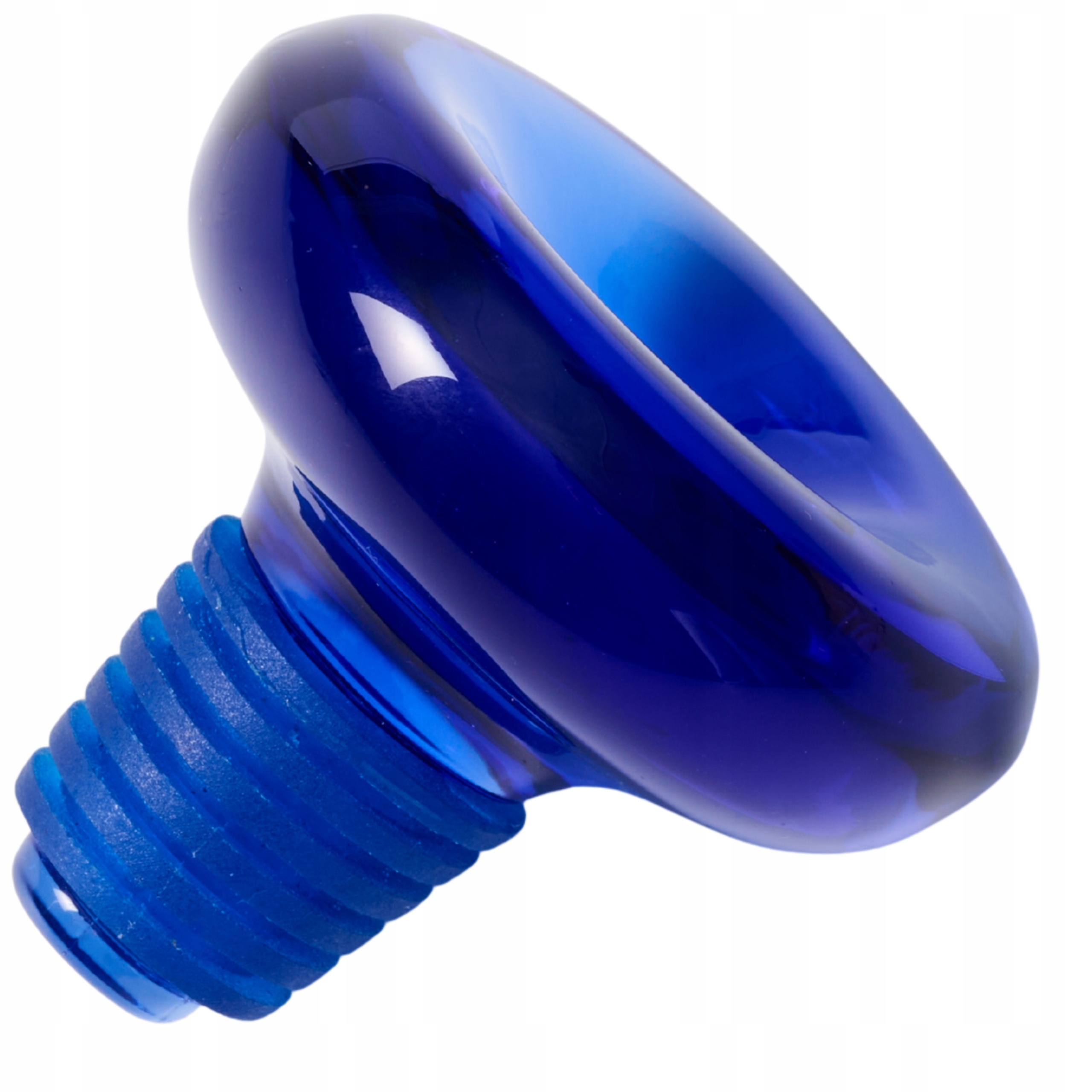 Zátka na láhev Areaware Hobknob Sklo Silikonová Modrá