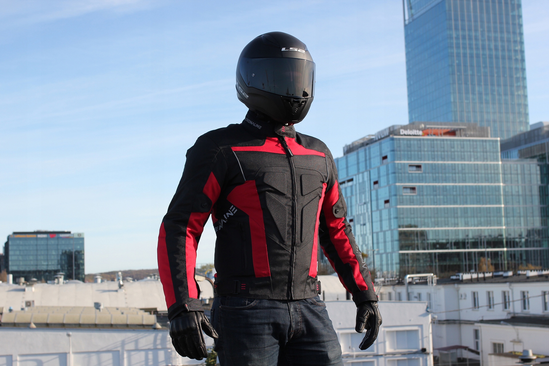 KURTKA MOTOCYKLOWA ADRENALINE HERCULES red Producent Adrenaline