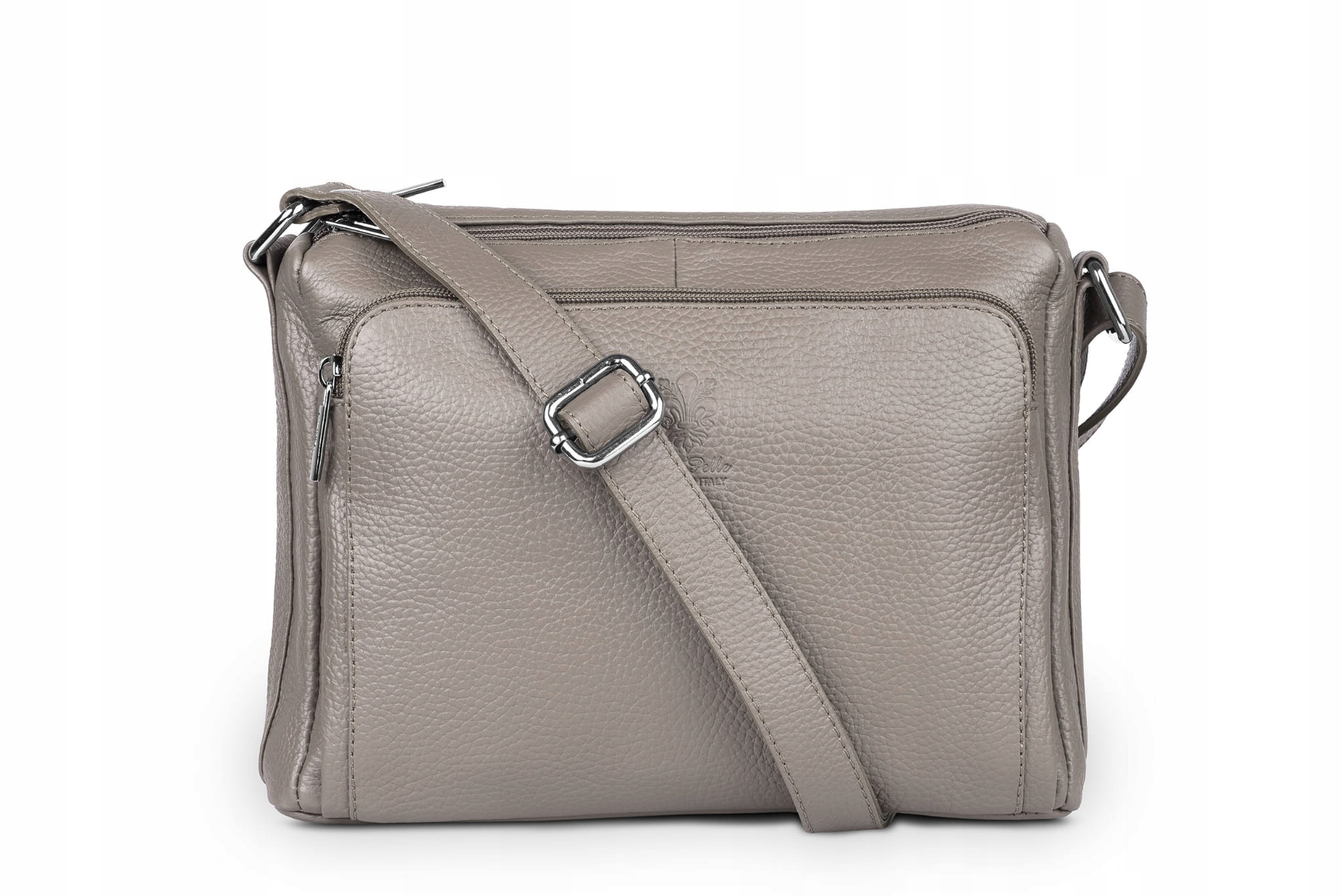 

Torebka Skórzana Vera Pelle Antonio Taupe