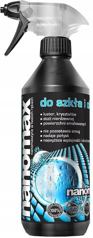 

Nanomax Preparat do Mycia Szkła i Okien 500 ml