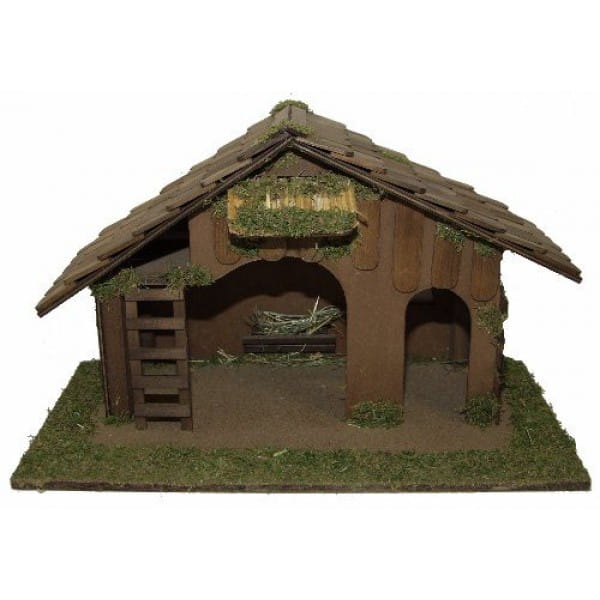 Vianočný Betlehem 42x20x30 cm pre postavy 12 cm