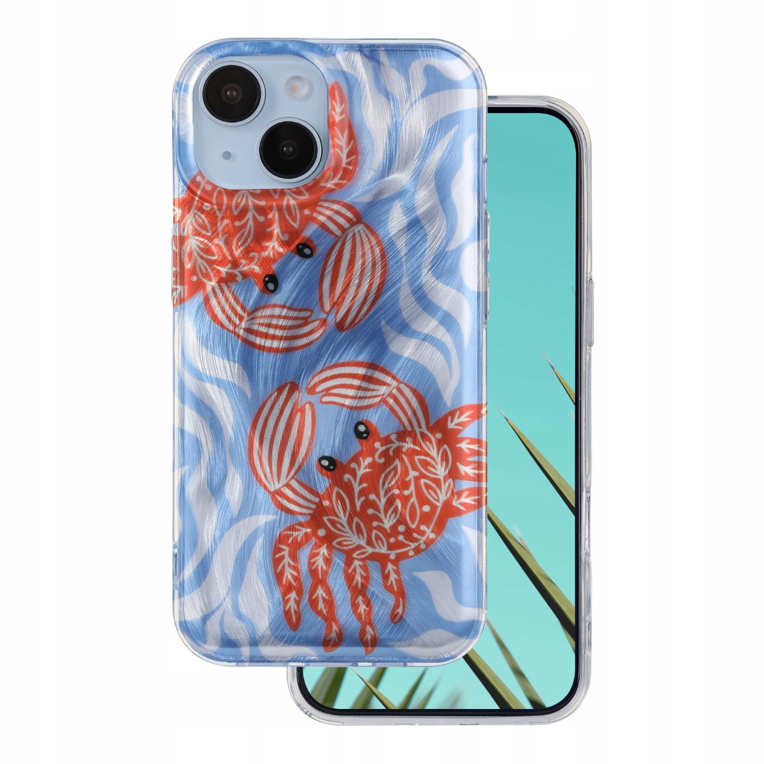 Nakładka Ultra Trendy Summer do iPhone 15 6,1" krab Tfo