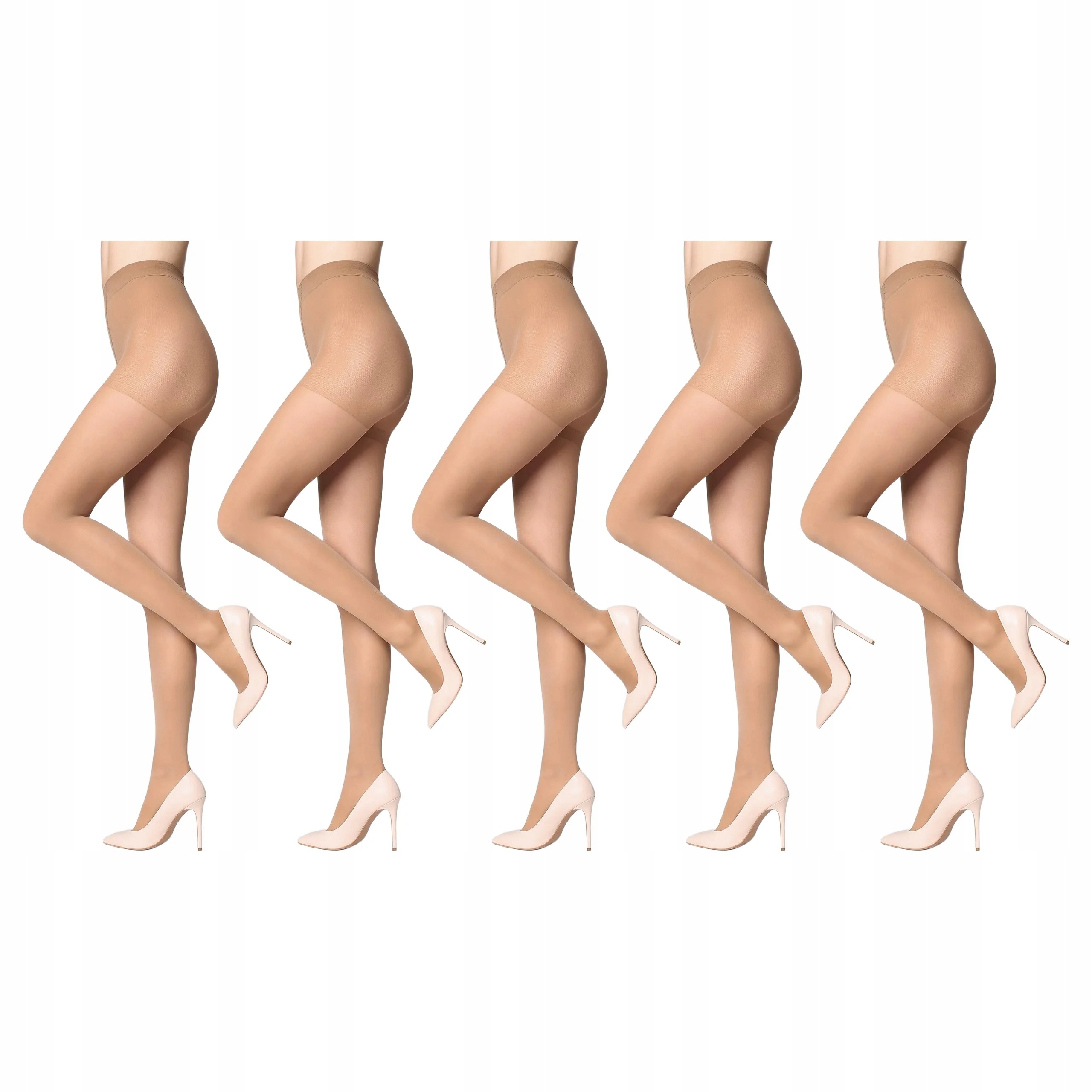 5 x Preventivní punčocháče Relax 50 den Marilyn Beige 4-L