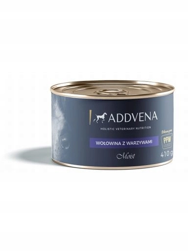 4x Addvena Moist Hovězí maso se zeleninou 410 g