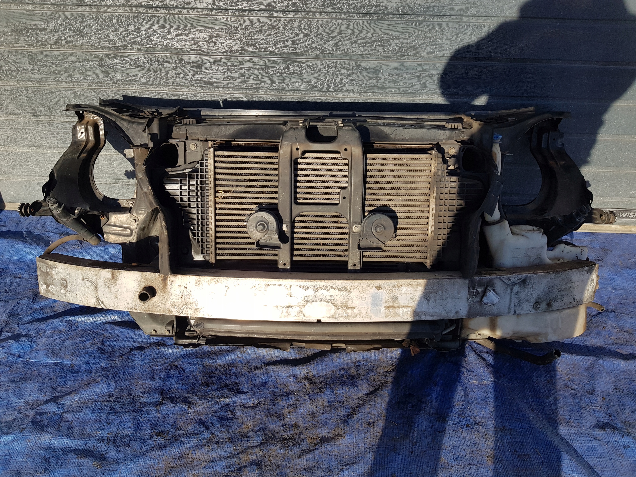 support panel for radiators radiator MERCEDES ML W164 350 LIFT 3.0CDI