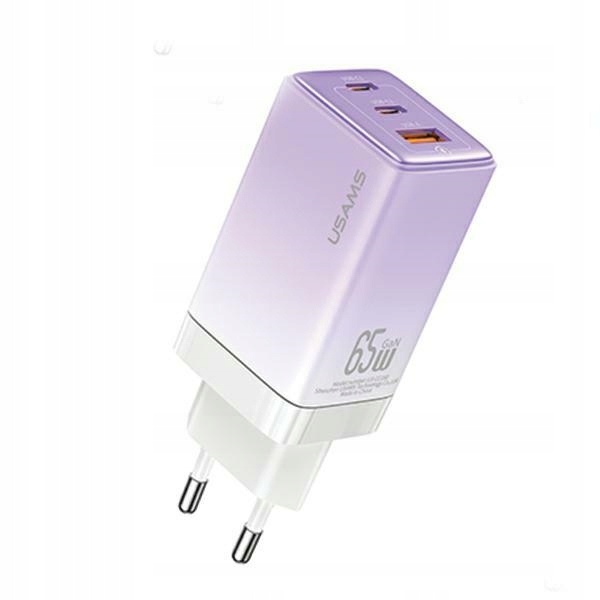 Síťová Nabíječka 2XUSB-C+1XUSB 65W Ga NPDP30+QC30 Rychlé Nabíjení Sandru