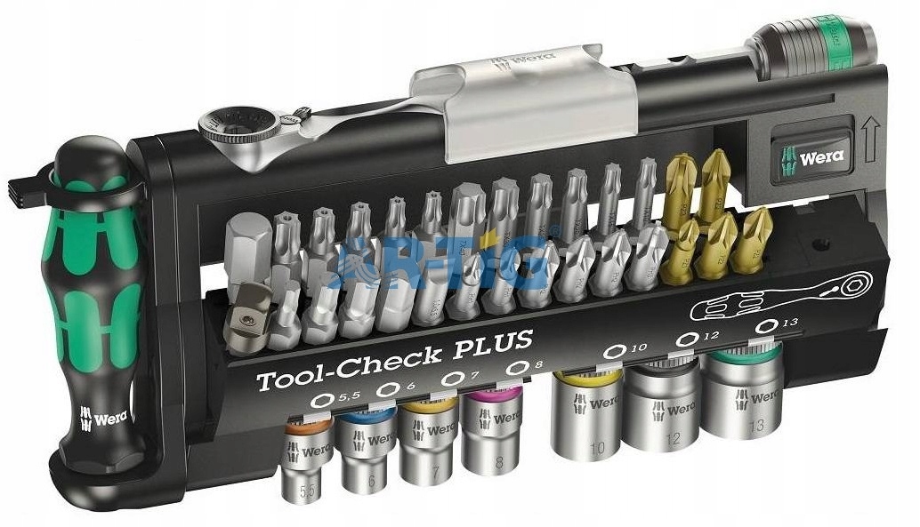 

Zestaw Bitów Nasadki Grzechotka 1/4'' 056490 Wera