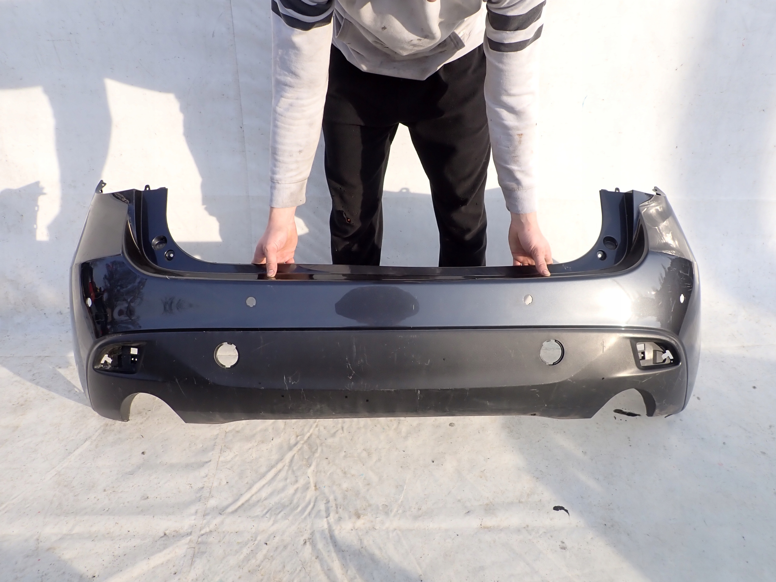 MAZDA 3 III HB 13-16 bumper rear part rear PDC